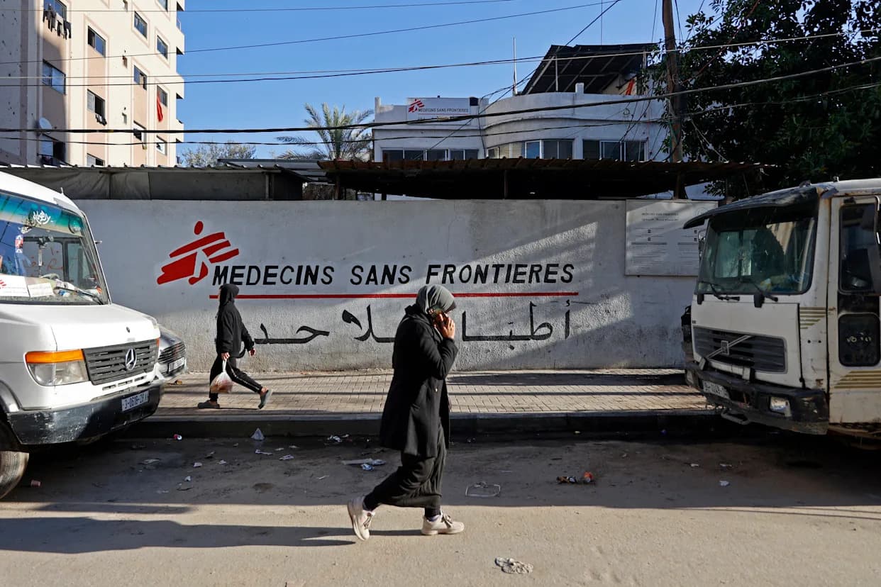 Israel To End MSF Operations In Gaza After Staff-List Dispute; Aid Groups Warn Of Health-Care Collapse