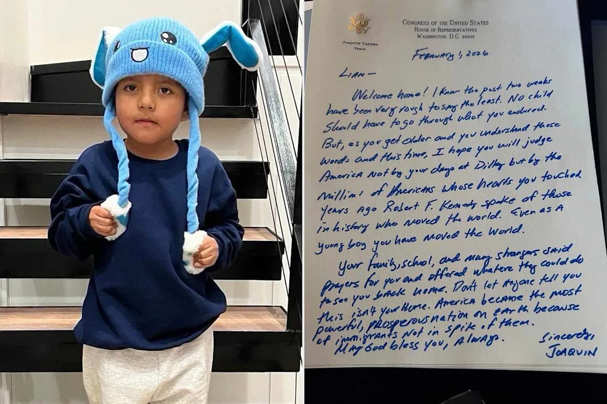 Rep. Joaquin Castro Escorts Detained 5-Year-Old Home — Reads Letter Saying the Boy ‘Moved the World’