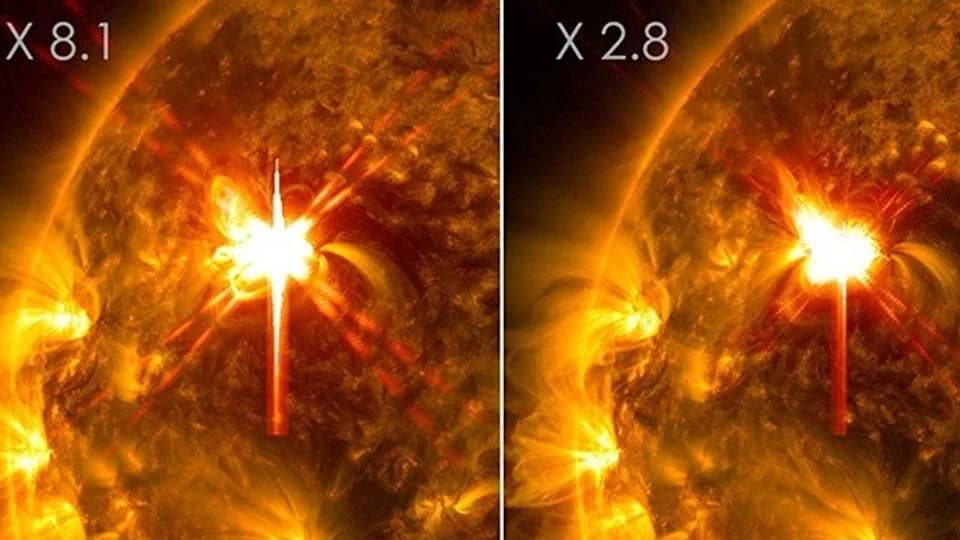 Sunspot 4366 Erupts: 27 Flares in 24 Hours Including X8.1 — Strongest Since 2024