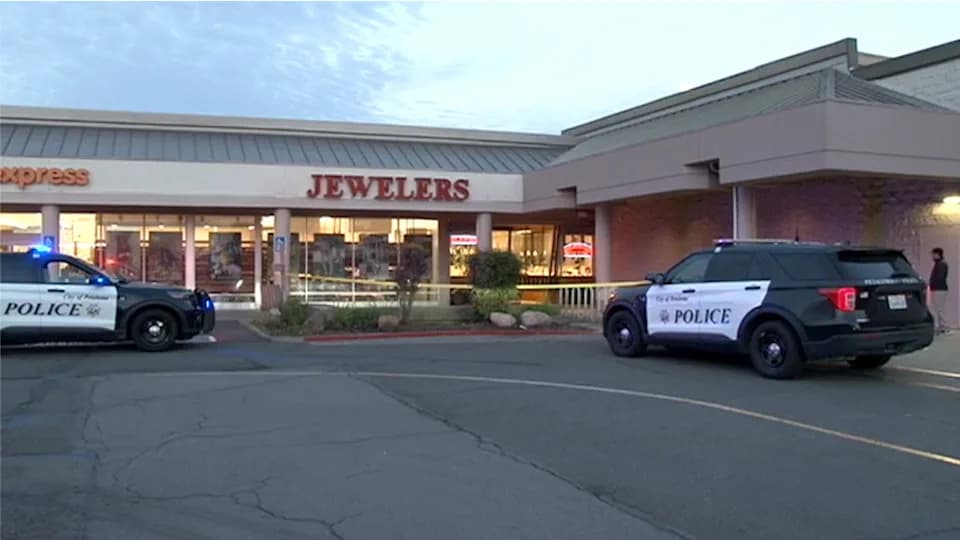 Good Samaritan Seizes Robbers' Getaway Car, Rams It Into Petaluma Jewelry Store During Smash-and-Grab