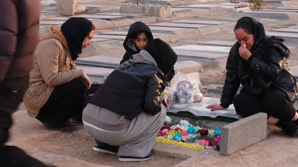Tehran's Mourning Grounds: Families Gather at Behesht-e Zahra After Deadly Crackdown