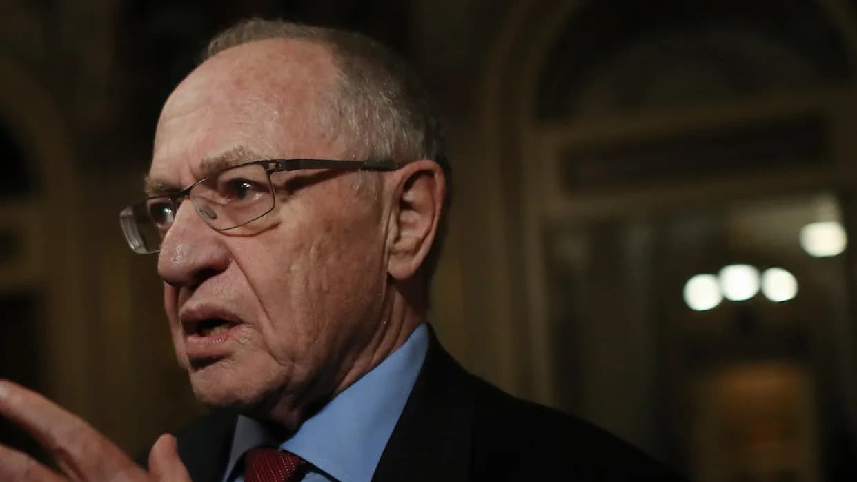Dershowitz Denies Creating Dossiers, Claims "I Do Not Own A Computer" in Newly Released Epstein Files