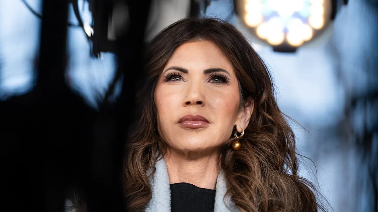 CBP Memo Alleges Kristi Noem Slowed Nearly 200 Miles Of Border Barrier Projects