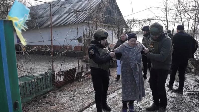 ‘Nobody Wants To Die’: Villagers Flee Southeast Ukraine As Russian Forces Close In