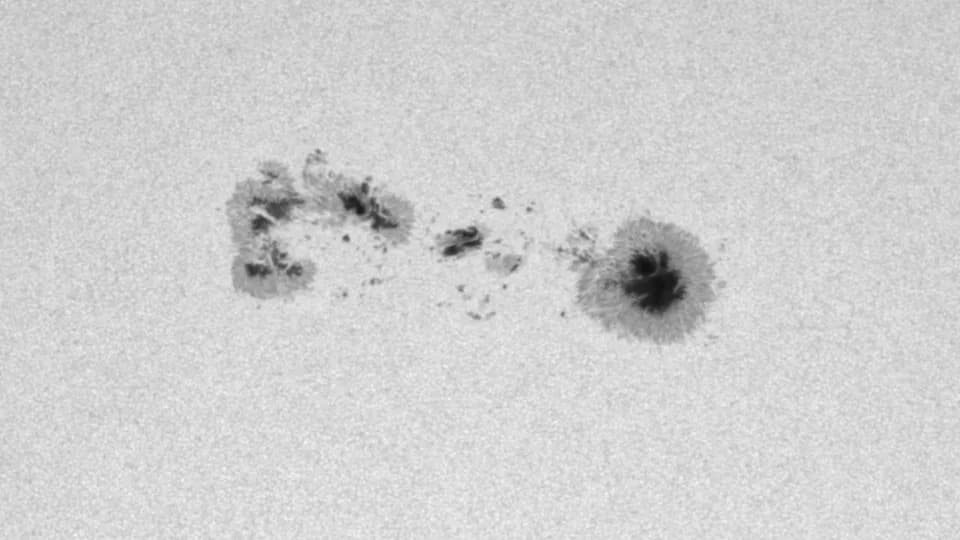 Giant Sunspot AR4366 — 15 Earths Wide — Facing Earth Now (How To See It Safely)