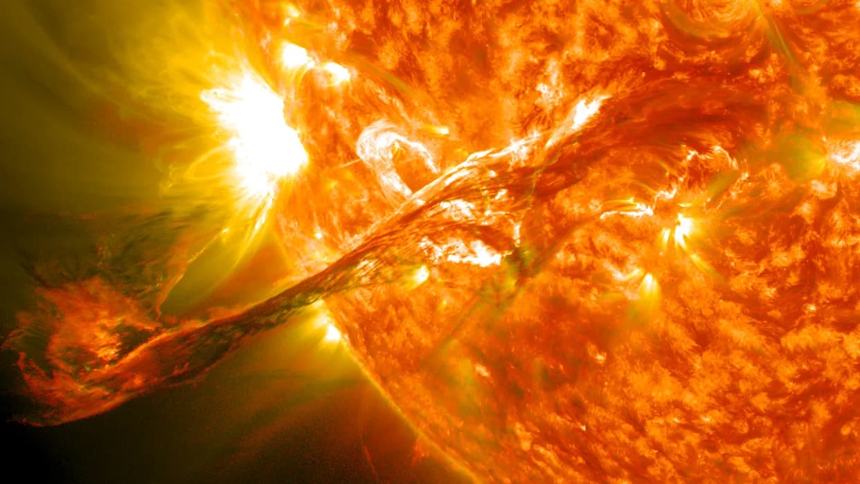 X8.11 Solar Flare Knocks Out Radios, Threatens GPS as CME Heads Toward Earth