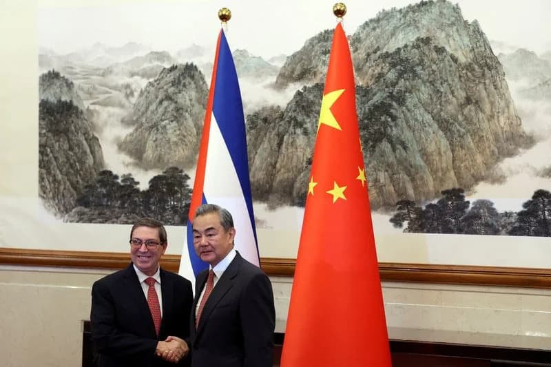China Pledges Support for Cuba, Condemns 'External Interference' During Cuban FM's Beijing Visit