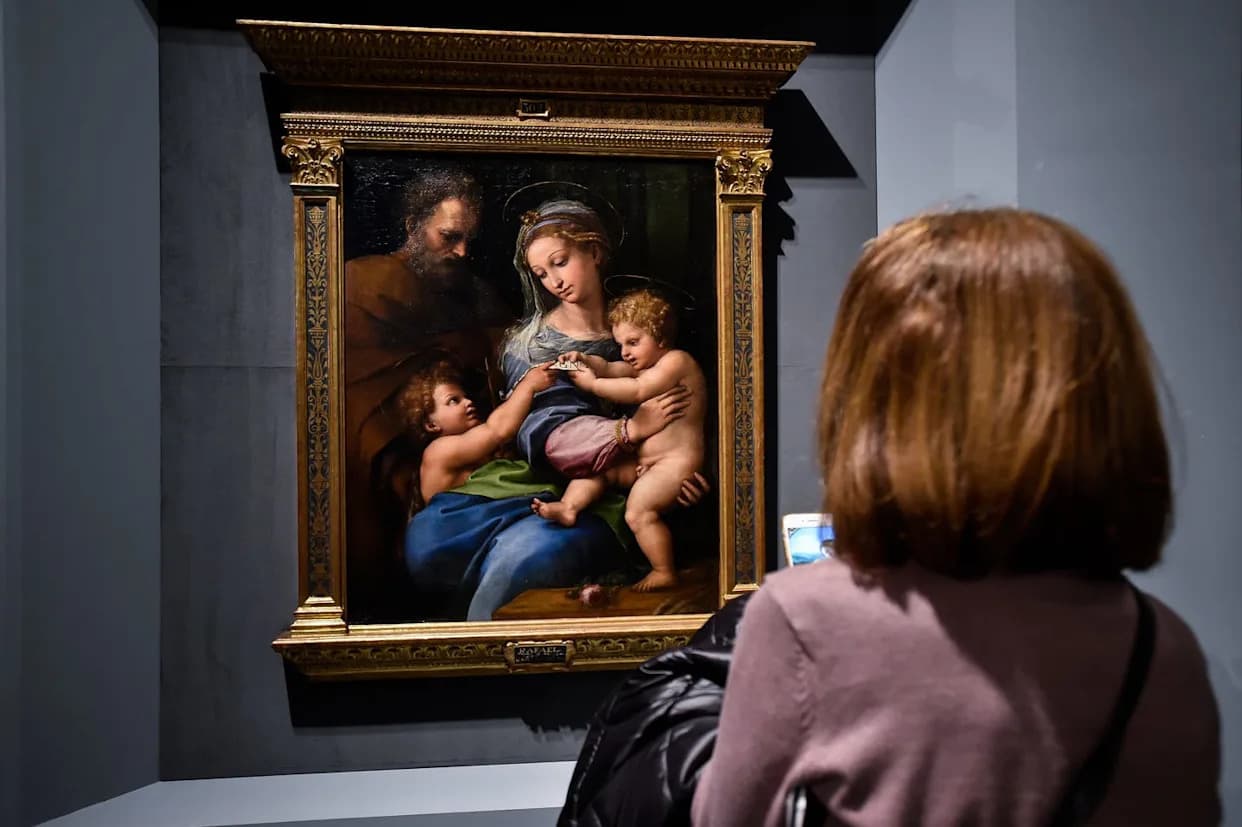 AI Study Finds One Face in Raphael’s Madonna of the Rose Was Likely Painted by a Pupil