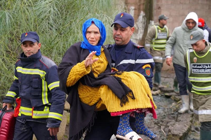 Morocco Evacuates Over 143,000 From Northwest Plains as Flood Risk Grows