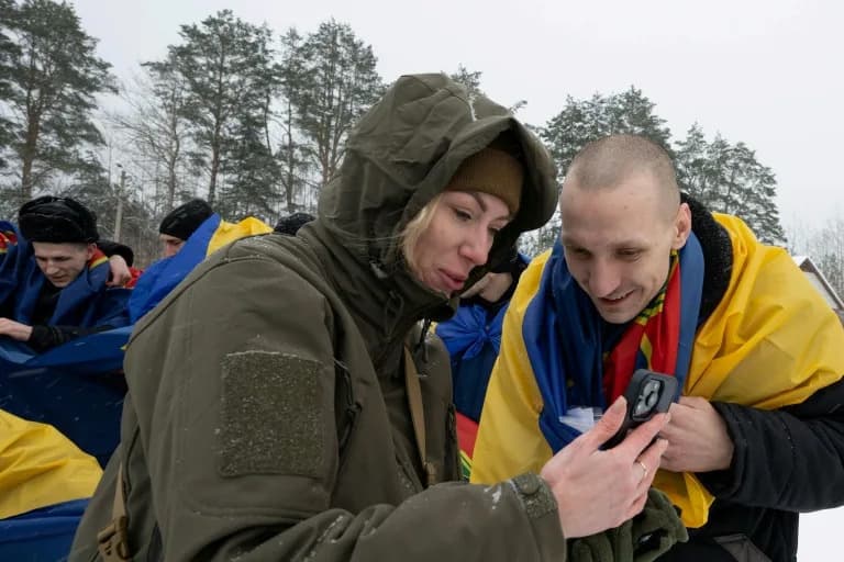 Emotional Reunions — 157 Ukrainian Soldiers Freed in First Prisoner Swap Since October