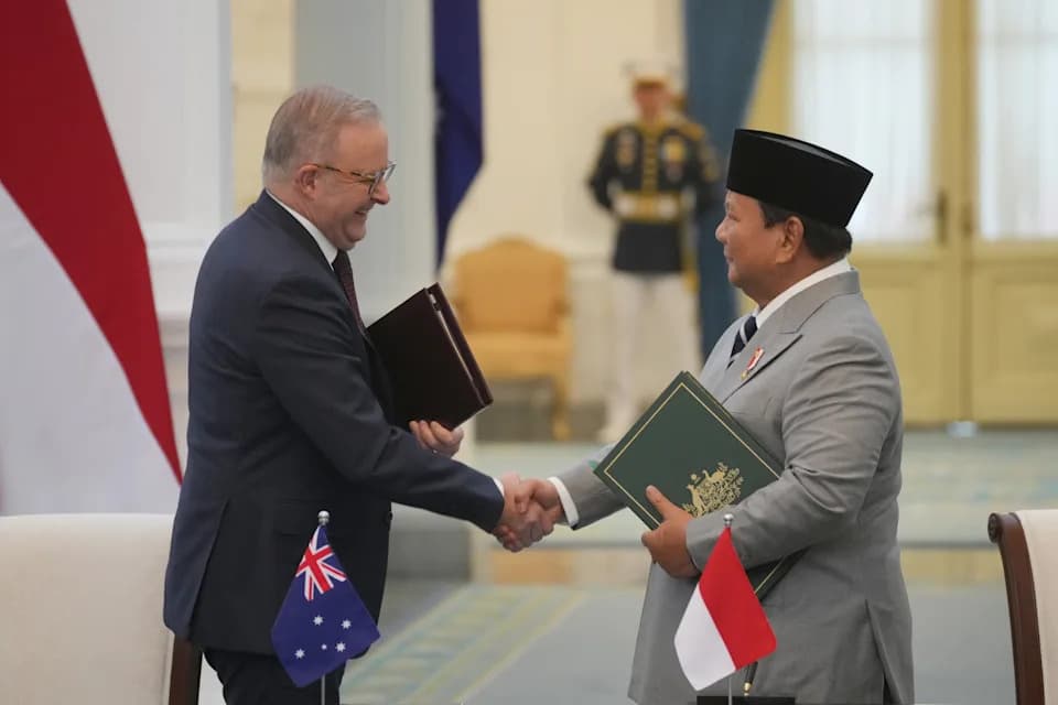 Indonesia and Australia Sign New Security Treaty Aimed at Deepening Ties