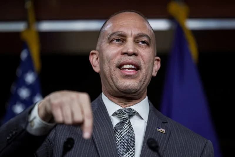 Pardoned Jan. 6 Attendee Pleads Guilty After Threatening House Minority Leader Hakeem Jeffries