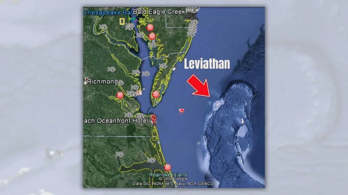 Fact Check: Viral 'Leviathan' Google Maps Images Are Fake — It's the Scotia Arc, Not a Sea Monster