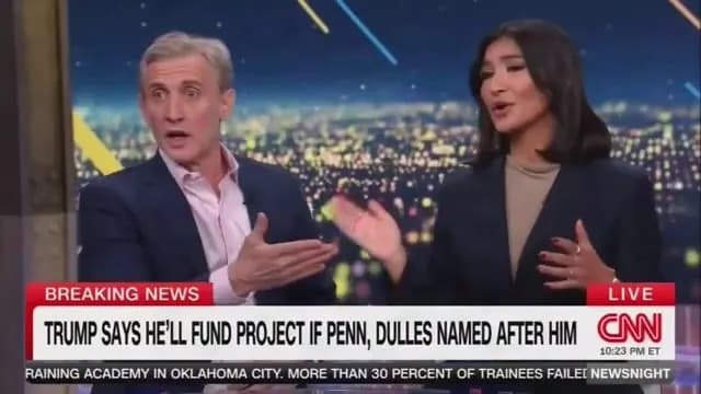 CNN Panel Bursts Into Laughter After Scott Jennings Defends Trump’s 'Bonkers' Renaming Demand