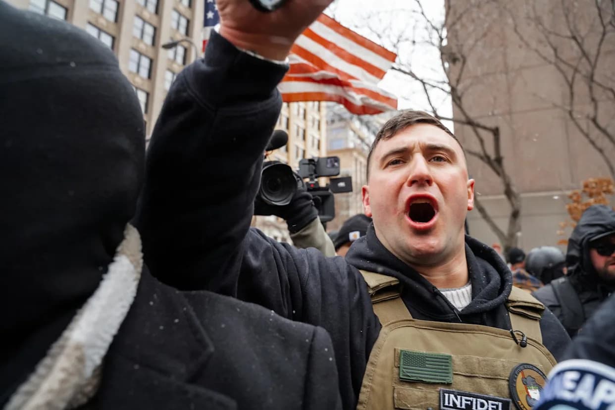 Far-Right Influencer Jake Lang Arrested After Filming Destruction Of Anti-ICE Ice Sculpture