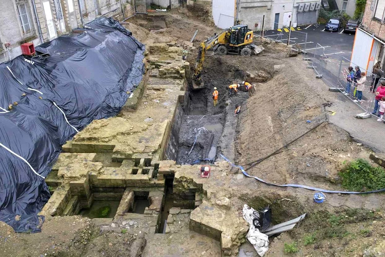 Hidden for 640 Years: Château de l'Hermine Unearthed Beneath Private Mansion in Vannes