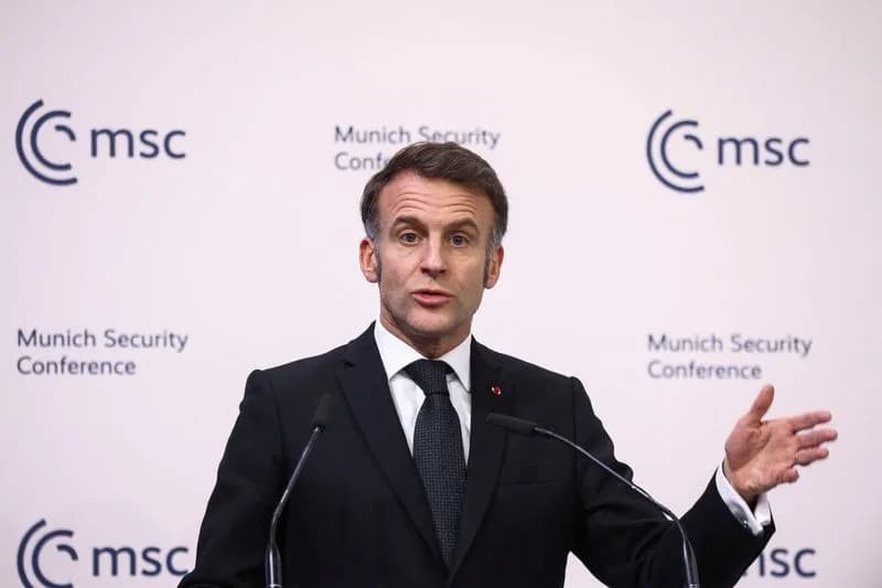 Macron Urges Europe To Become A Geopolitical Power And Overhaul Its Security Architecture