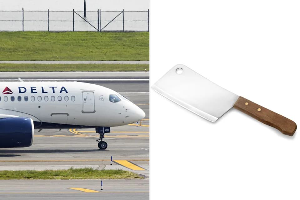 New Footage Shows Passenger Carrying Meat Cleaver Through TSA Before Boarding Delta Flight, Causing 3‑Hour Delay