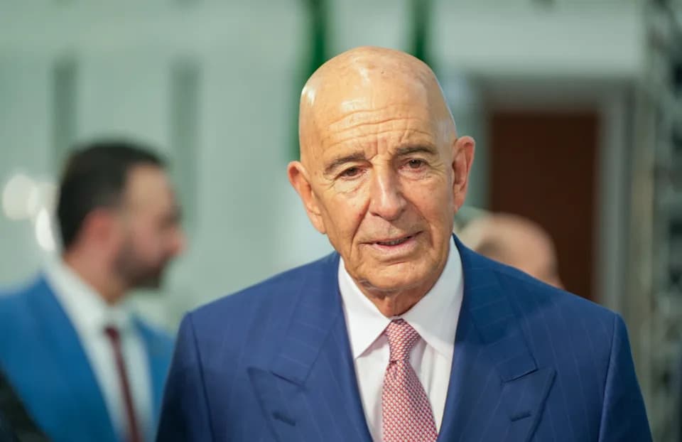 DOJ Files Reveal Tom Barrack's Years-Long Contact With Jeffrey Epstein — No Evidence Of Criminal Involvement