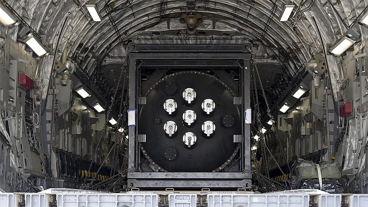 Department of War Airlifts Next-Generation Nuclear Reactor To Utah For Military Testing