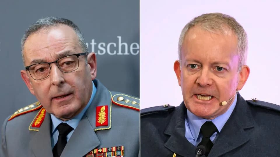 European Military Chiefs Urge Public To Back Painful Defence Trade-Offs To Deter Russia