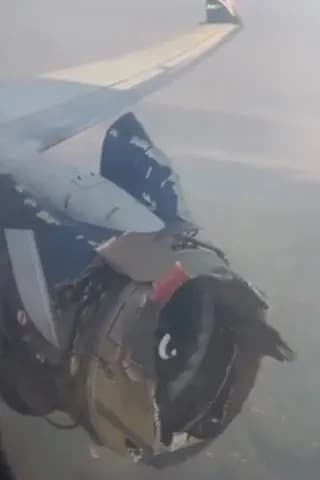 Arik Air 737 Makes Emergency Diversion After 'Loud Bang' — Engine Cowling Torn and Fan Blade Possibly Lost