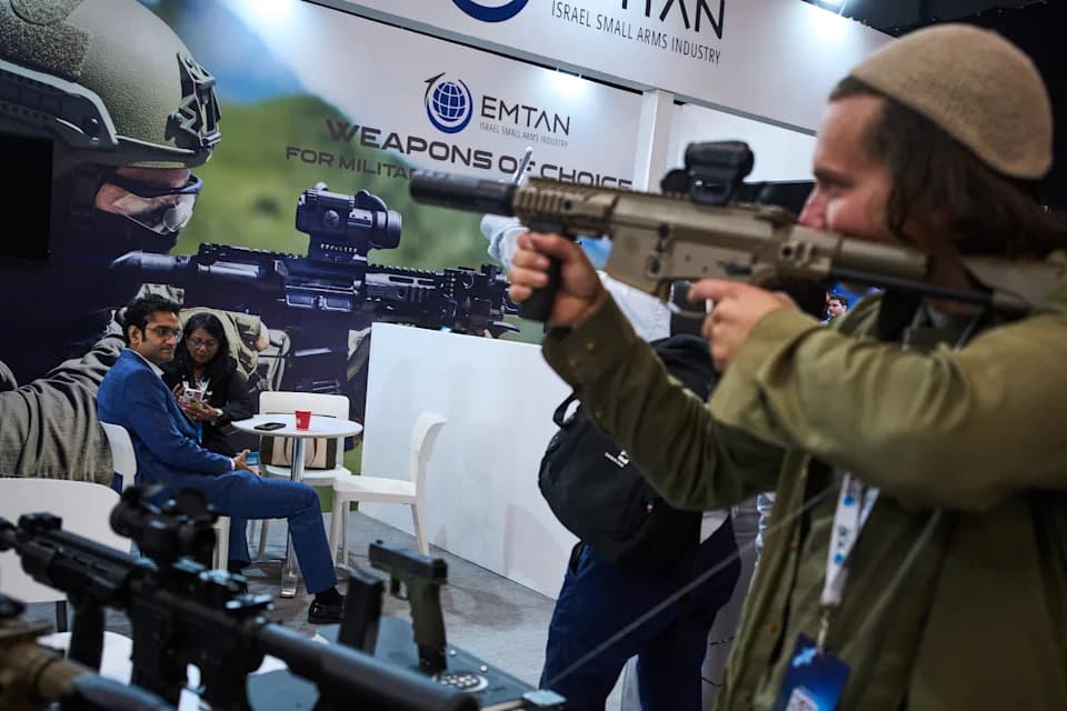Inside Defense Tech Expo Israel 2026: Rifles, Drones and Missile Footage Highlight Tel Aviv Showcase