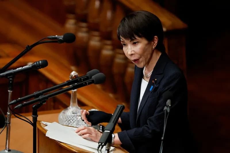 Japan's PM Takaichi Warns Of Chinese 'Coercion', Announces Major Defence Overhaul