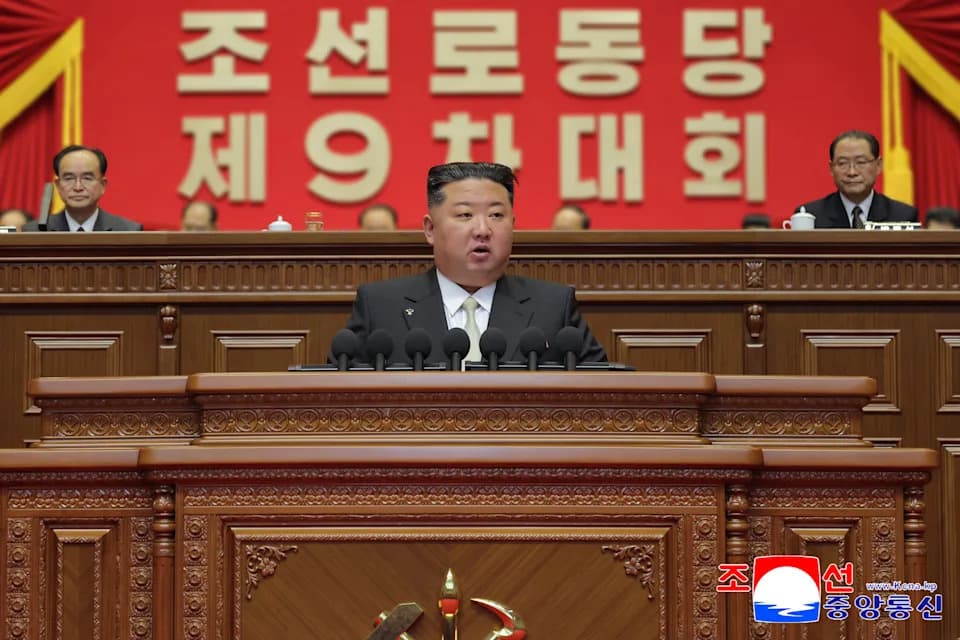 Kim Touts Economic Gains and Regional Clout as Workers’ Party Congress Begins