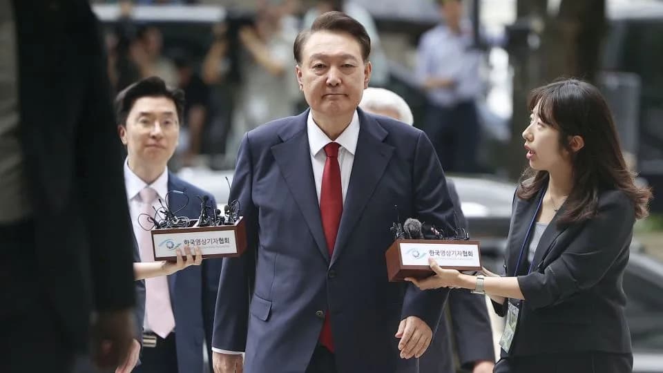 Former South Korean President Yoon Suk Yeol Sentenced to Life for Leading Insurrection