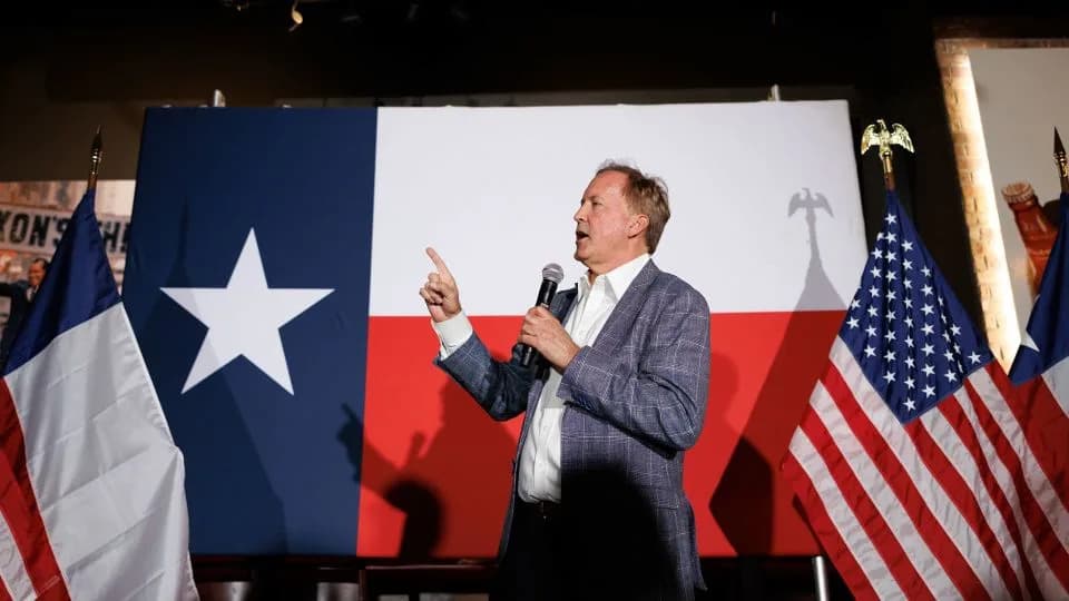 Ken Paxton Tops GOP Senate Primary Polls — Can His Controversies Cost Republicans the Seat?
