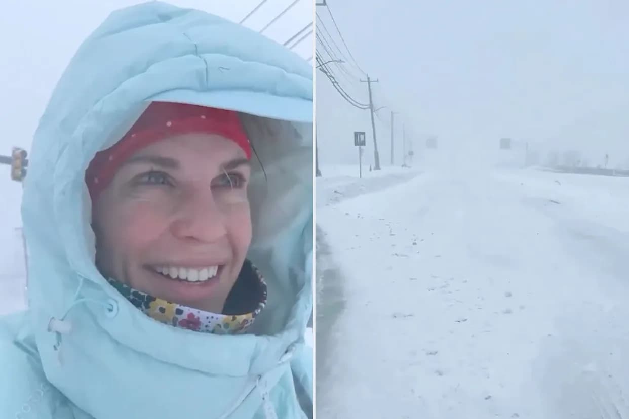 News Anchor Skis to Work as Historic Nor'easter Dumps Over 2 Feet of Snow and Hurricane-Force Winds