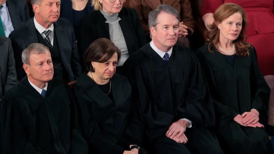 Trump Calls Supreme Court Tariff Ruling "Very Unfortunate" During State of the Union as Justices Sit Silently