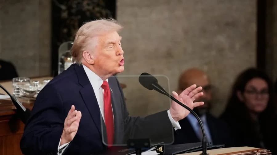 Trump Delivers Record-Length State of the Union, Vows to Block a Nuclear Iran