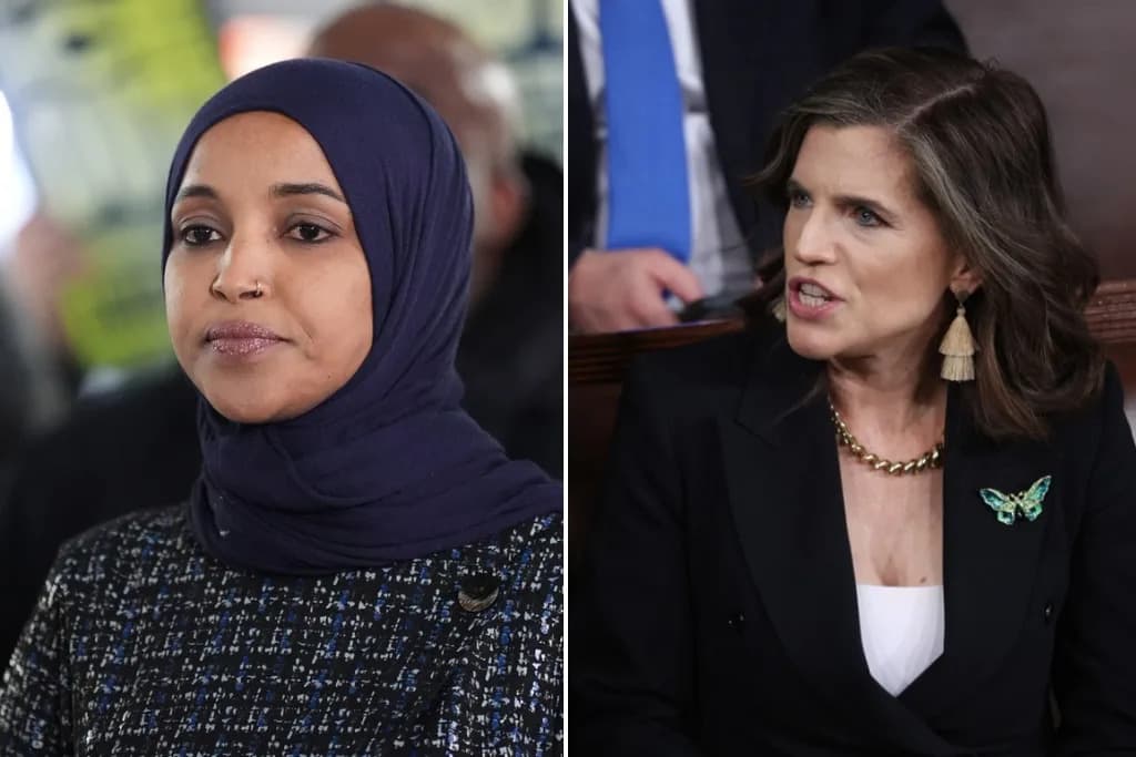 “Thoughts and Prayers” Post Sparks Viral Clash Between Ilhan Omar and Nancy Mace