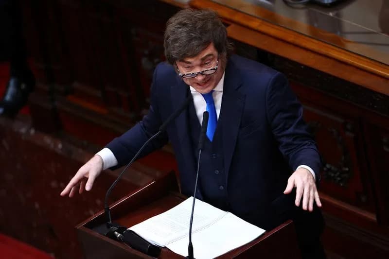 Milei Vows Major Tax Overhaul and Institutional Reforms After Labor Law Win