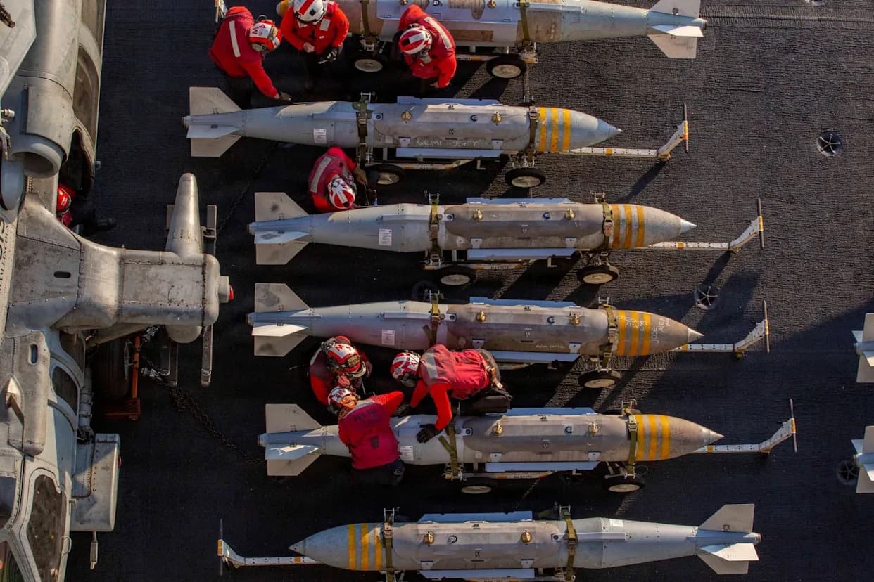 U.S. Campaign Against Iran Threatened by Shrinking Munitions Stockpiles