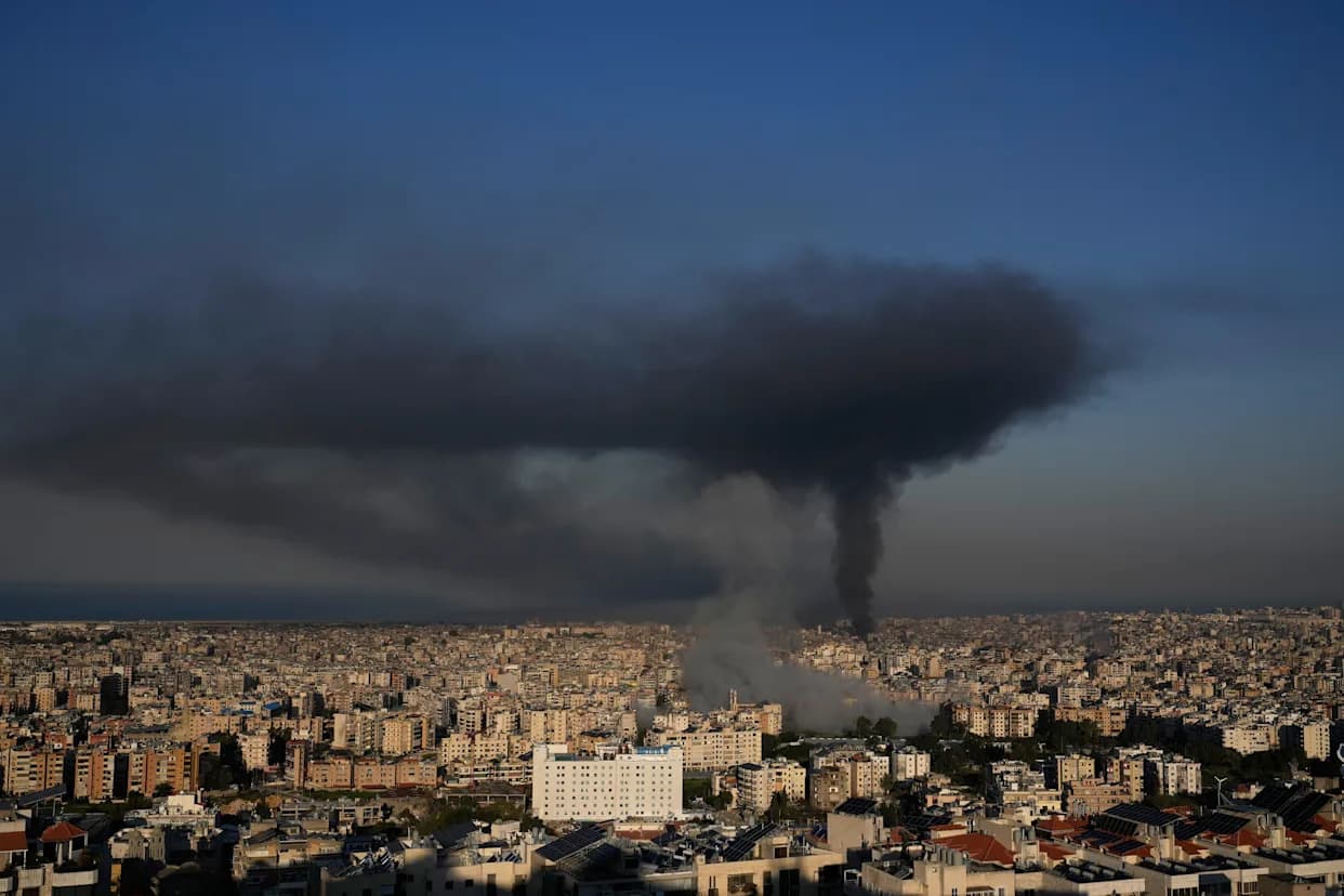 Israel Strikes Beirut Again as Hezbollah Says It Launched Drone Attack on Israeli Airbase