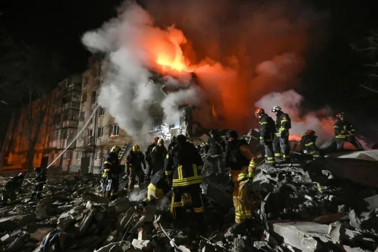 Russian Strike on Kharkiv Apartment Block Kills Three; Poland Scrambles Jets as Ukraine Declares Nationwide Air Alert