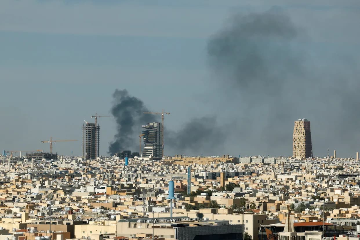 Gulf Under Fire: Missiles and Drones Intercepted Over Saudi Arabia, Qatar, UAE and Bahrain