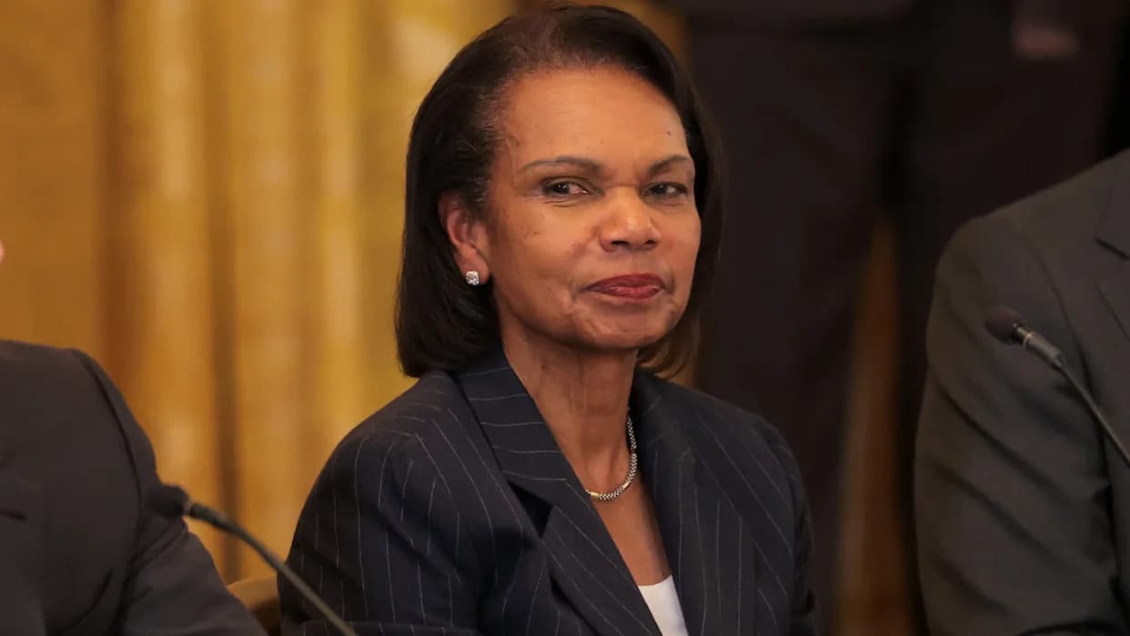 Condoleezza Rice Visits White House Amid Iran Escalation, Urges Degradation of Tehran’s Military Capabilities