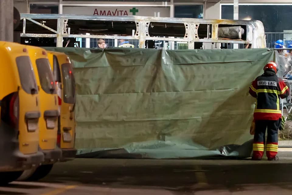 Bus Blaze in Kerzers Kills At Least Six, Three Critically Injured; Investigation Launched