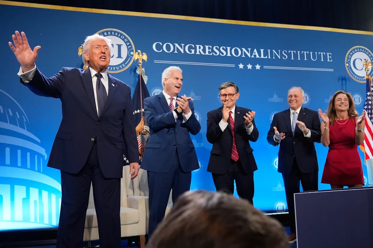 Trump Calls SAVE Act a 'Guarantee' for Midterms — House Leaders Shift Focus at Doral Retreat