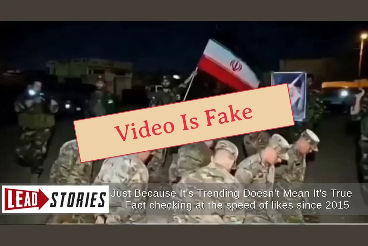 Fact Check: Viral Video Mixes Real Oval Office Footage With AI-Generated 'Captured' U.S. Soldiers