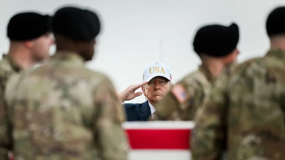 Trump PAC Used White House Photo From Dignified Transfer to Sell ‘Private National Security Briefings,’ Sparking Outrage