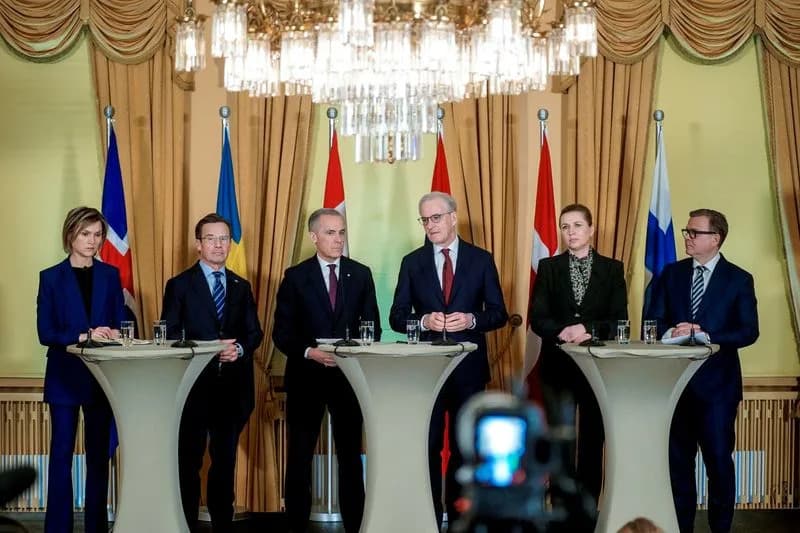 Canada and Nordic States Pledge Joint Defence Procurement in New 'Middle-Power' Push
