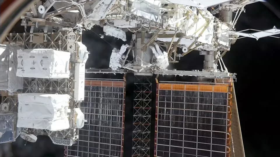 Astronauts Ready ISS for New Roll-Out Solar Array in First U.S. Spacewalk in 10 Months