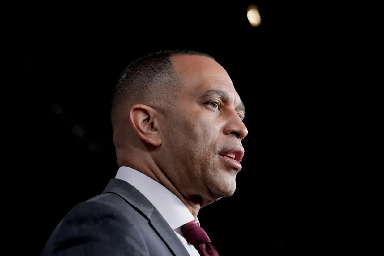 Jeffries Tells Trump To 'Keep His Reckless Mouth Shut' After Inflammatory Posts