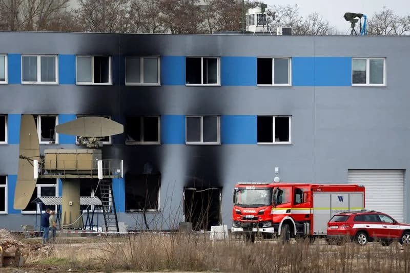 Czech Authorities Probe Possible Russian Link After Fire At Pardubice Drone Factory