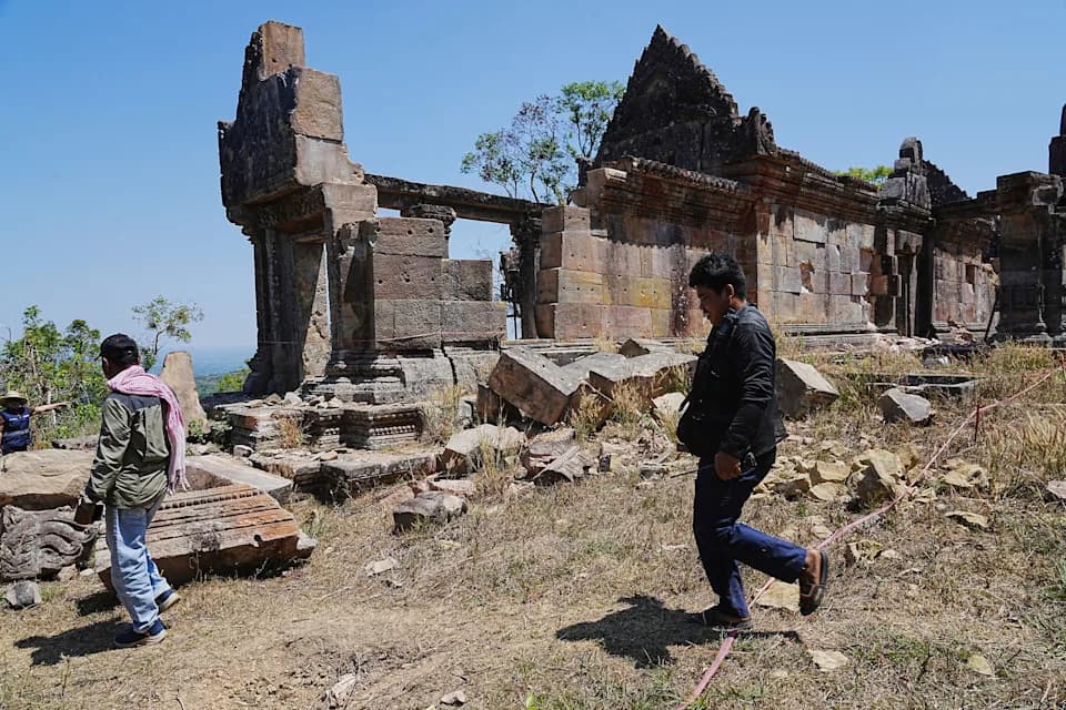 1,000-Year-Old Preah Vihear Temple Largely Damaged After Cambodia–Thailand Border Clashes